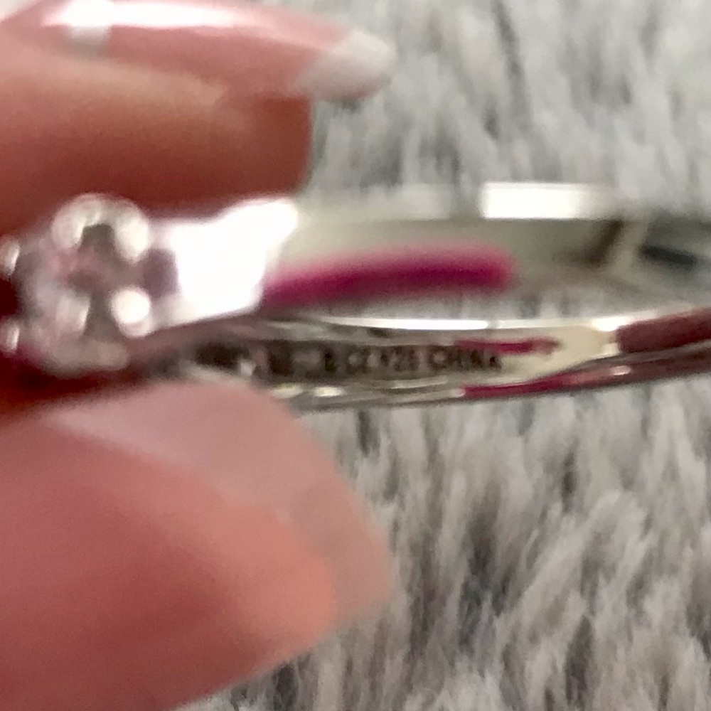 Diamonique & Simulated Ruby Ring - image 7